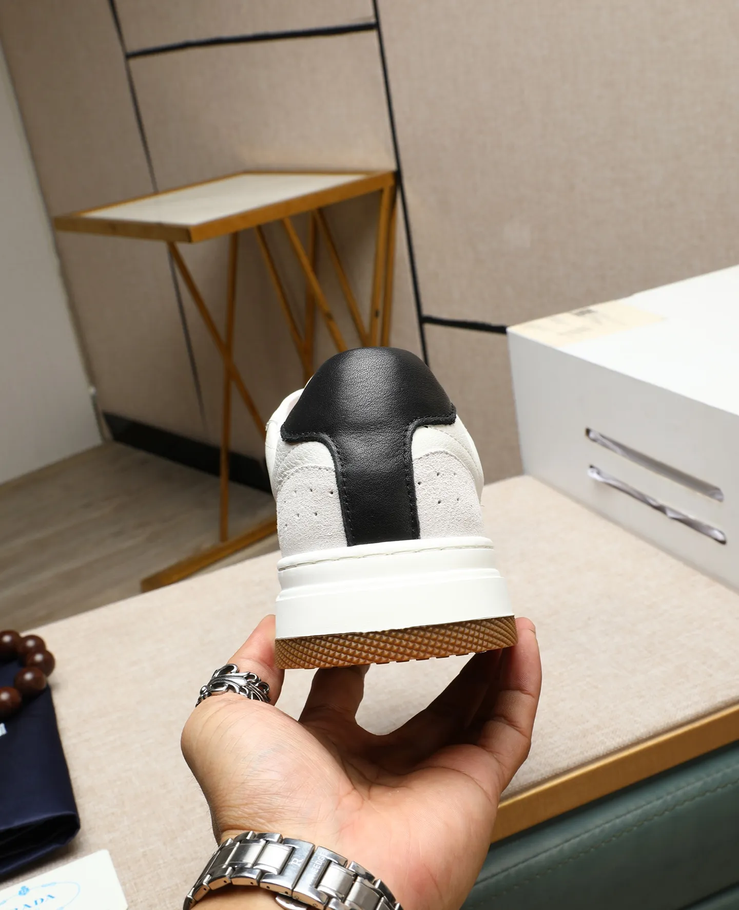 Men's shoes 💰440 🌹🌹[PRADA—Prada] 2025 latest model 🙈original replica! 👟👟👟Available here. The workmanship is top-notch. The upper is made from Italy. 🇮🇹Imported first-layer cowhide. ❗️Breathable genuine leather lining @Suitable for travel. The original version has an enlarged engraved sole, making it suitable for all kinds of travels, showing low-key luxury. Let quality speak for itself. Color: Size: 38-45